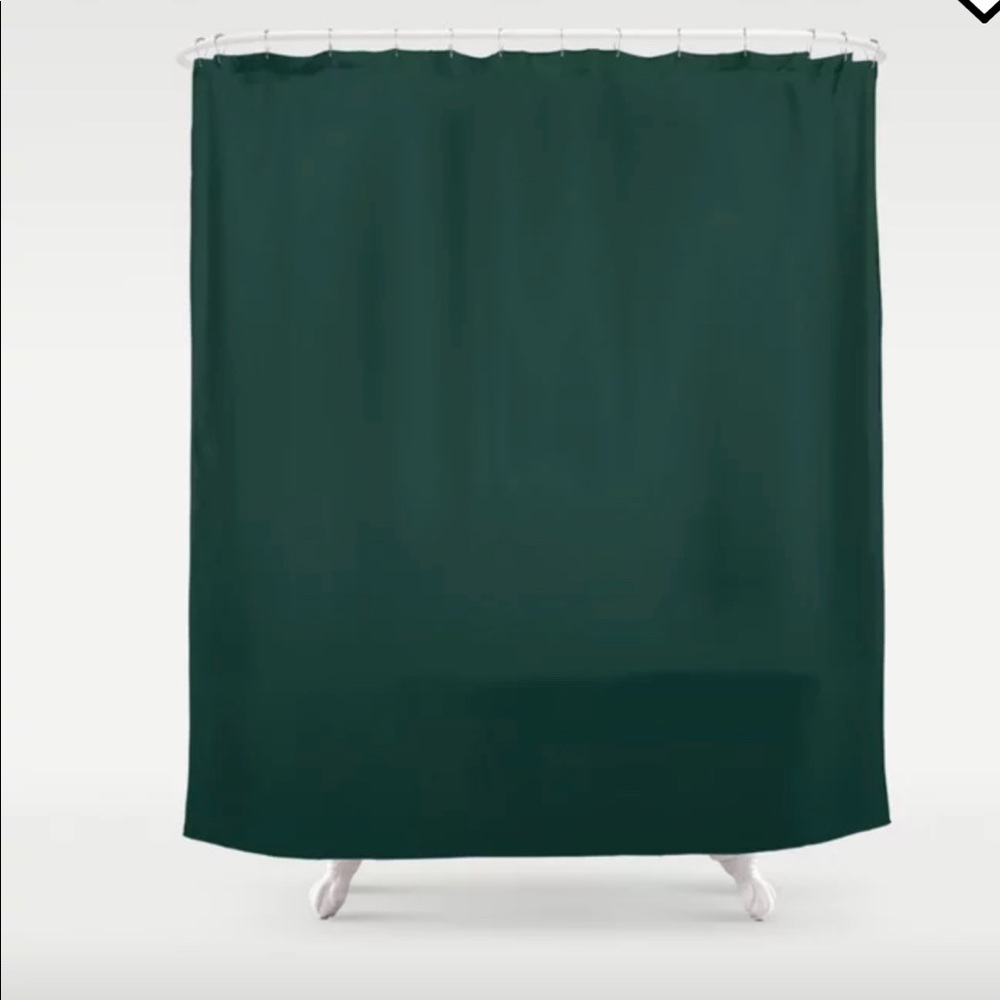 Emerald Green Shower Curtain